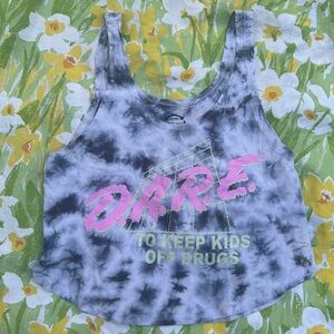 💕 DARE tie dye cozy crop top